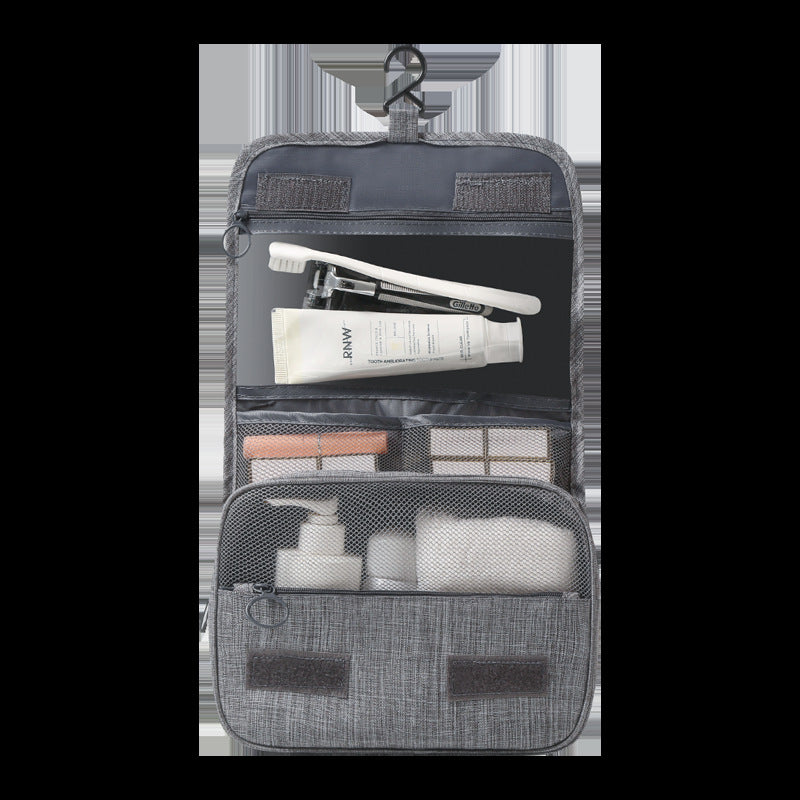 Travel Hook Toiletry Bag Storage Bag for Men and Women, Large Capacity Cosmetic Bag That Can Be Hung for Dry and Wet Separation Storage