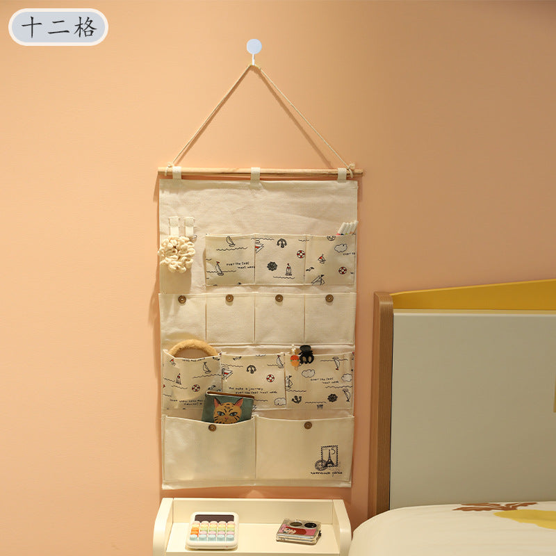 Wall-Mounted Hanging Bag for Door, Bedside, or Wall Storage for Mobile Phones and Other Items; a Great Storage Solution