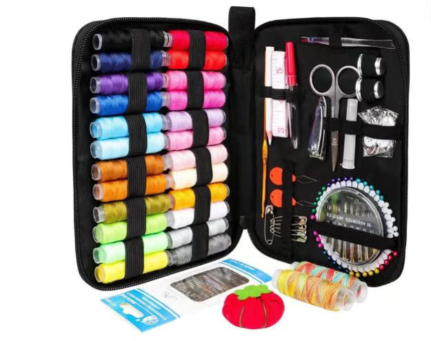 Cross-Border Portable Sewing Kit 226-Piece Set Household Sewing Tools Sewing Box Set Sewing Tools