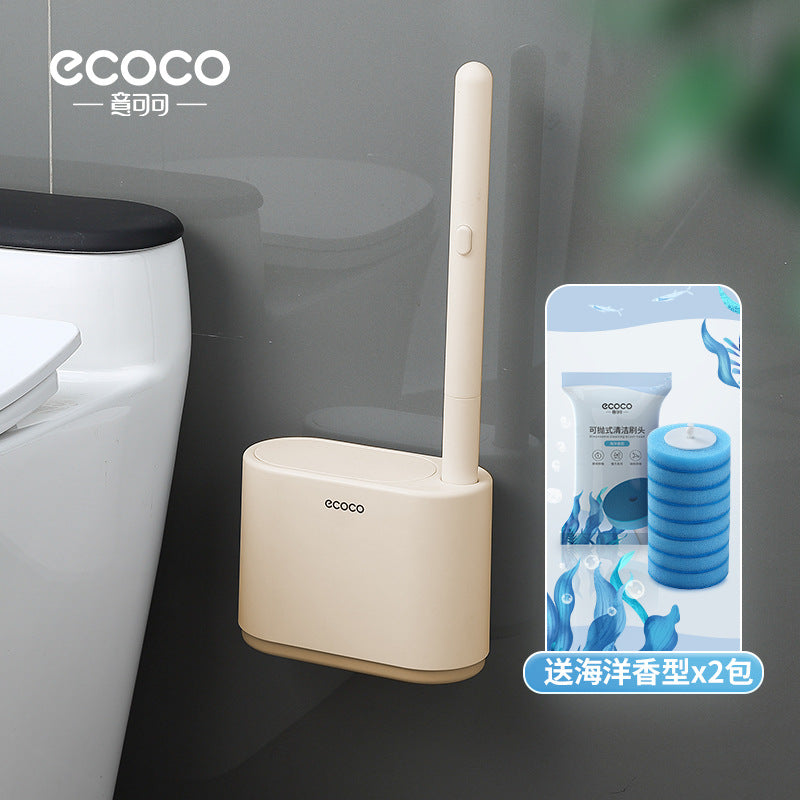 Disposable Toilet Brush Wall-mounted Household Toilet No Dead Angle Cleaning Toilet Brush 2023 New Artifact
