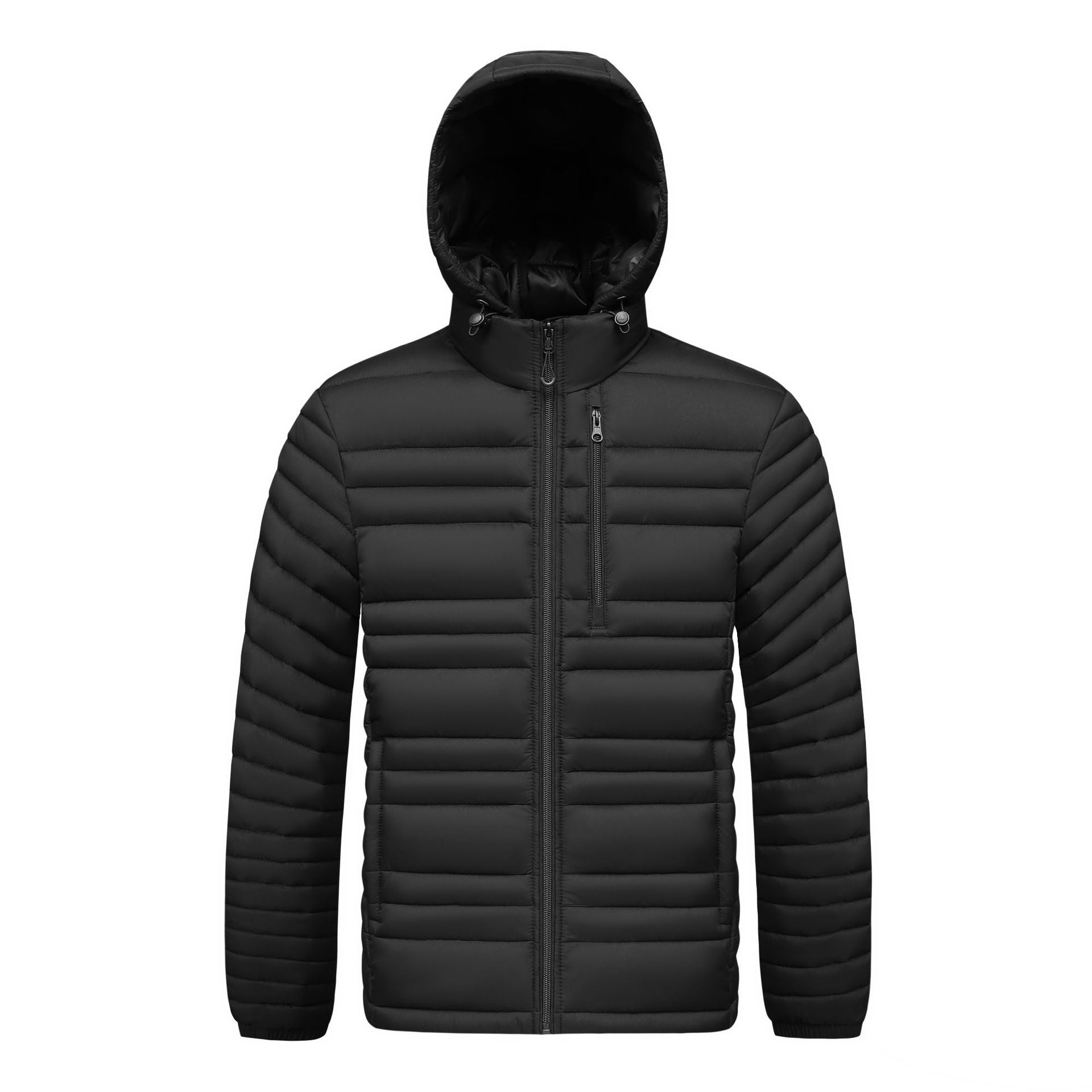 2025 new spareribs cotton-padded jacket men's winter cashmere coat cotton-padded jacket warm hooded outdoor cotton-padded jacket spareribs clothing cross-border