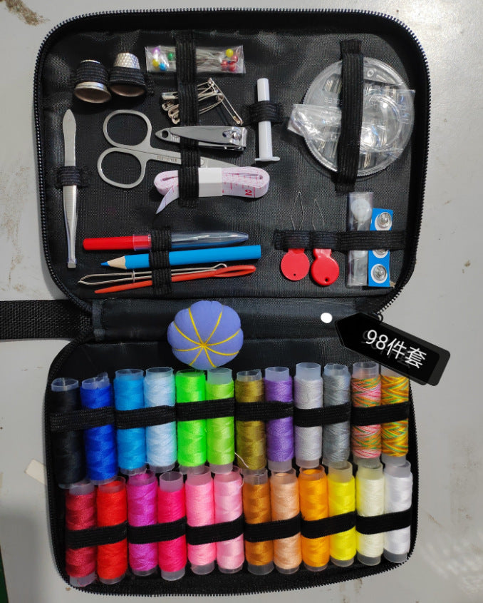 Cross-Border Hot-Selling Household Portable Sewing Kit, Daily Sewing Tools Multi-Piece Set, Handmade Sewing Kit