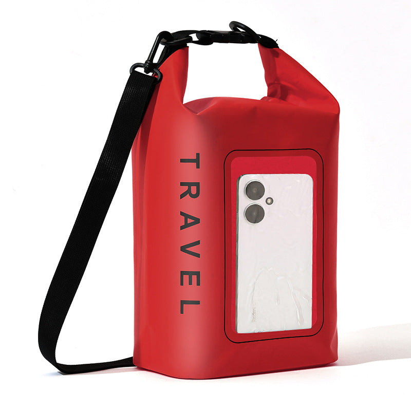 Outdoor Swimming Mobile Phone Rafting Touchable Rainproof Touch Screen Waterproof Sealed Takeaway Equipment Special Rider Crossbody Bag