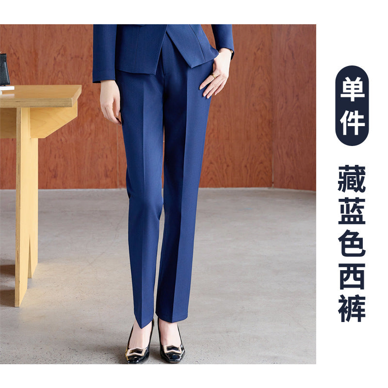 Suit Suit for Women Spring & Fall New Fashion Elegant Goddess Style Professional Wear Formal Wear Beauty Salon Jewelry Store Work Clothes