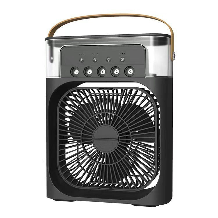 Five-Hole Spray Fan Household USB Multifunctional Office Desktop Atomizing Humidifier Air Cooler