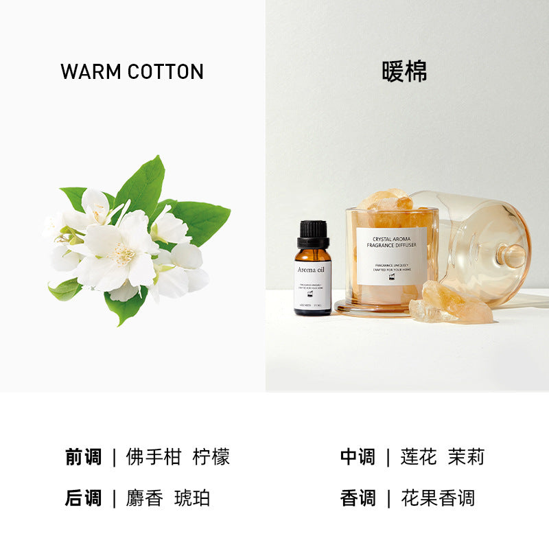 Aromatherapy Crystal Diffuser Gift Set for Home Bedroom Fragrance Perfume, Best Friend Birthday Gift, Souvenir