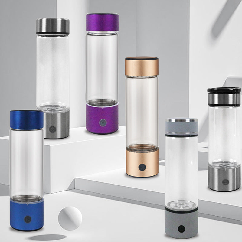 Hydrogen-rich Water Cup Hydrogen Water Bottle Health-preserving Water Cup Large Capacity Portable Fast Hydrogen-producing Water Cup Cross-border Exclusive