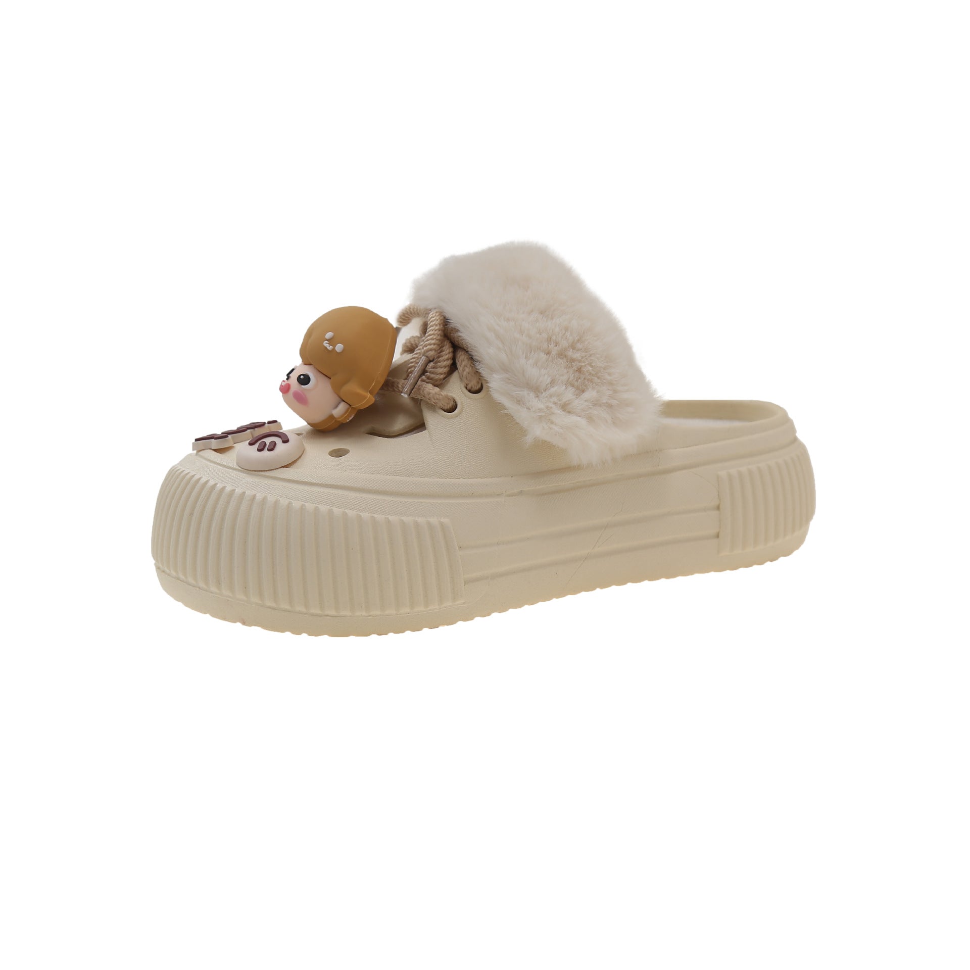 2025 New Cotton Slippers Removable Women's Winter Home Warm Fleece-Lined Home Plush Cotton Slippers Cute Slippers