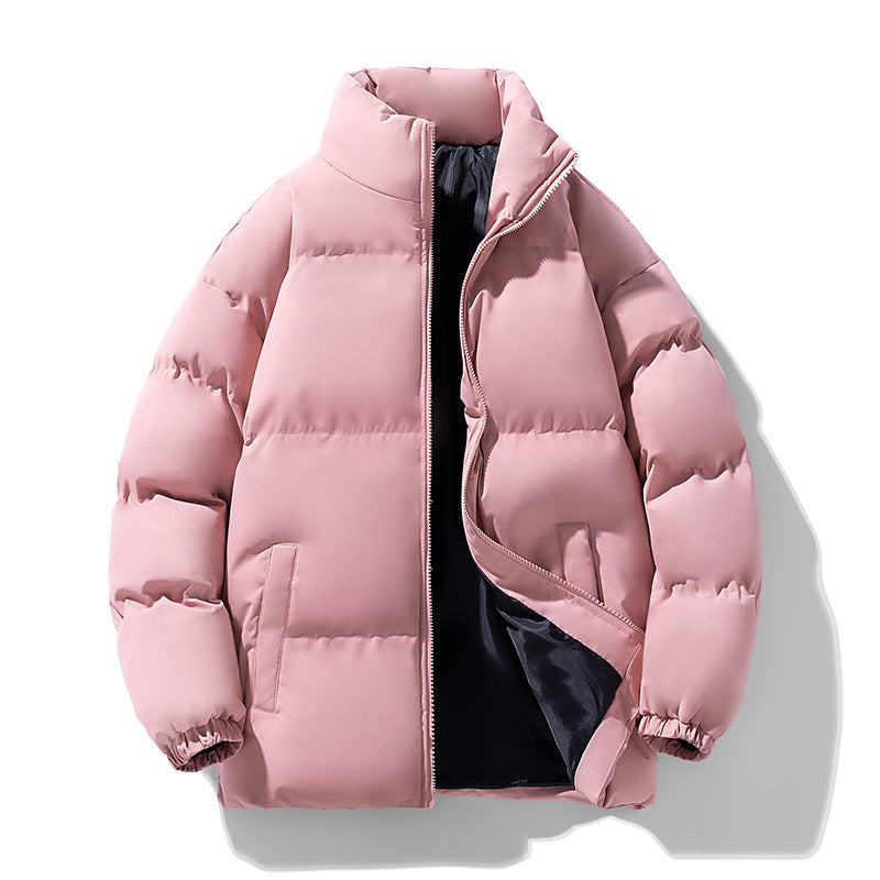 Cross-border foreign trade wholesale winter cotton-padded jacket male teenagers students thickened bread clothing trend warm cotton-padded jacket jacket male