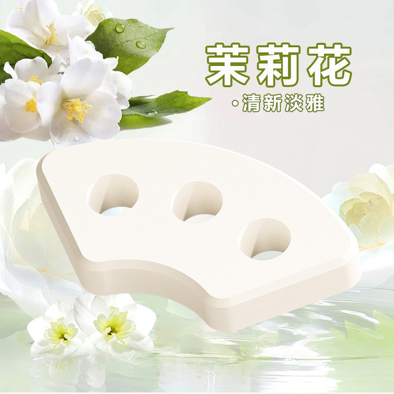 Cream style disposable toilet brush suit disposable disposable replacement brush head toilet cleaning brush decontamination household toilet brush