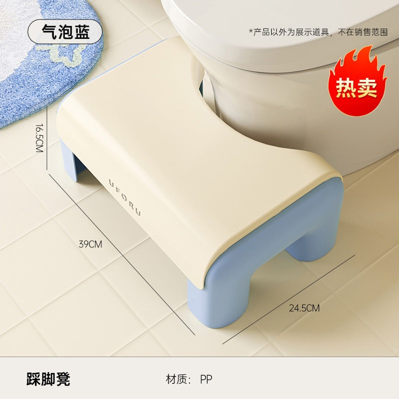 Children's Toilet Auxiliary Stool Toilet Toilet Squatting Pit Helping Artifact Household Thickened Non-slip High-value Foot Stool