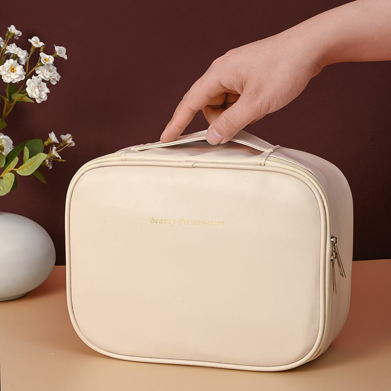Cross-Border New Products, Split Makeup Bags at Will, Large Capacity, High-End, Multifunctional Cosmetics Storage Bags, Niche Design