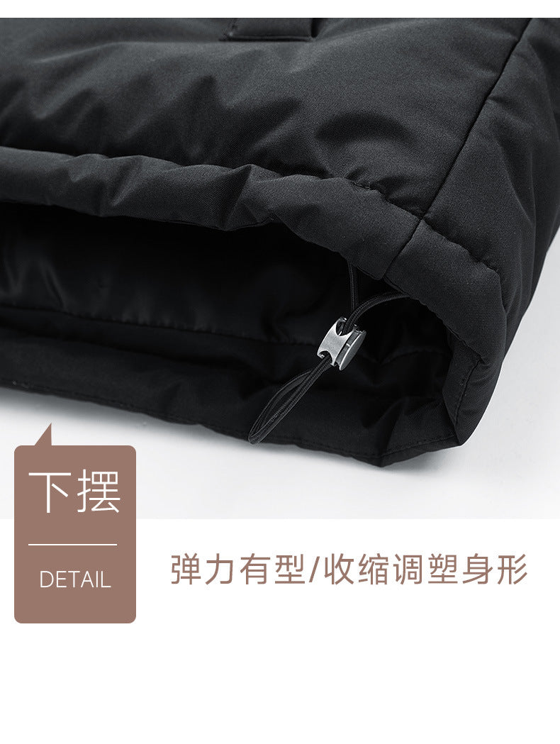 Winter cotton-padded jacket coat American fashion brand couple's bread clothing casual all-match daily loose thickened