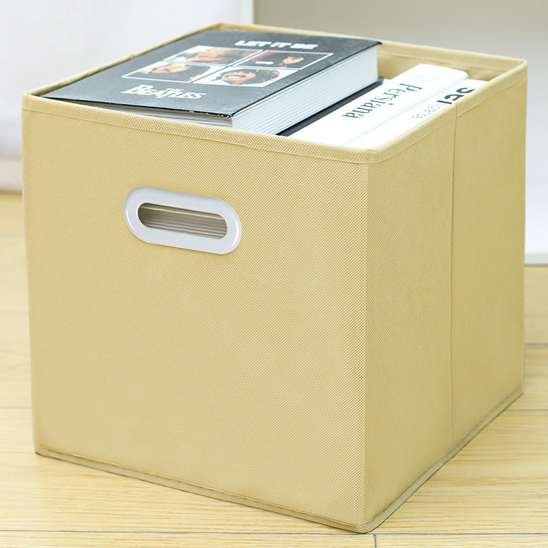Amazon Lidless Storage Box Fabric Storage Box Foldable Large Drawer Storage Box Toy Storage Box