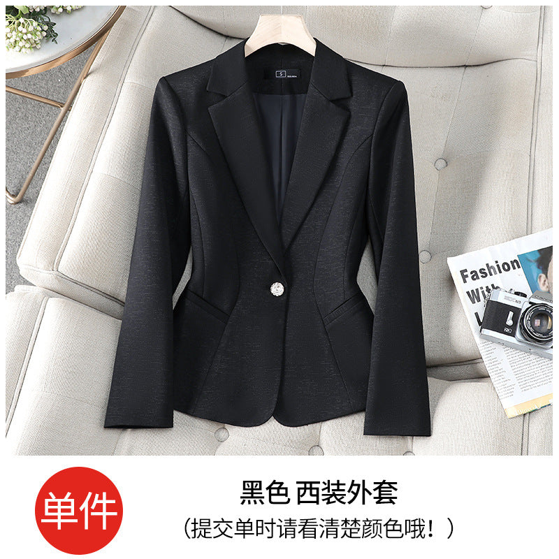 2025 Autumn/Winter Amazon Casual Fashion Women's Slim Short Chanel-Style Blazer for Cross-Border Trade 8535