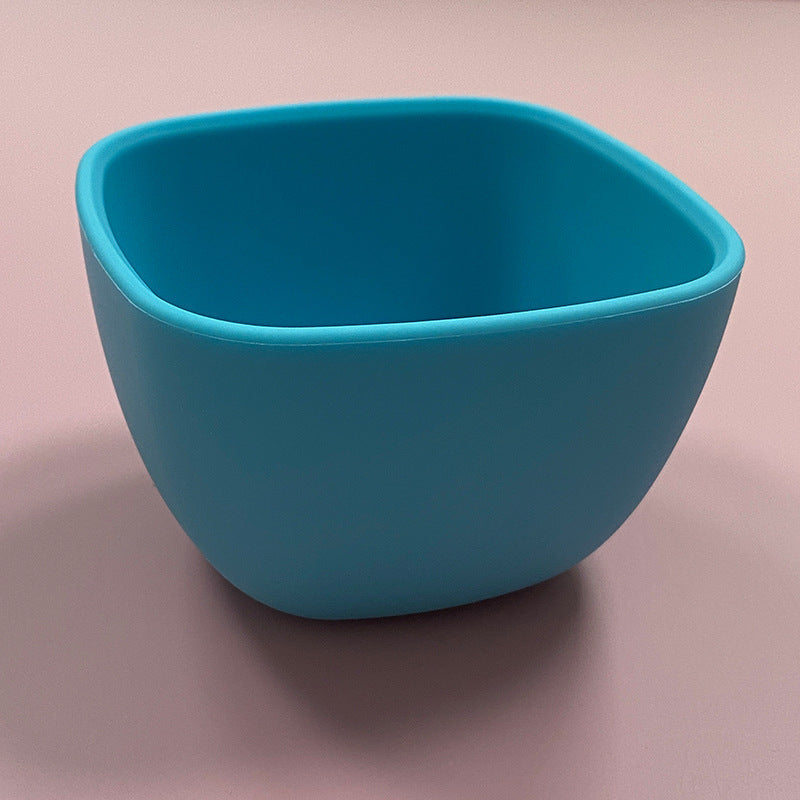 Free Shipping Cross-border Hot Selling Children's Supplementary Bowl Mini Bowl Baby Feeding Tableware Anti-drop Food Grade Mini Silicone Bowl