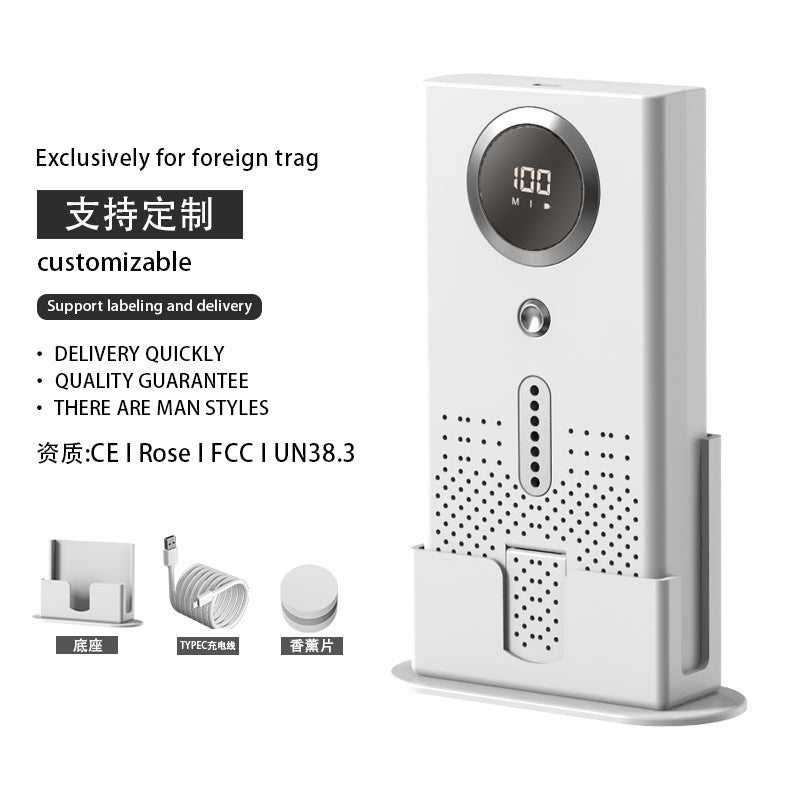 Cross-border Air Purifier Household Bedroom Deodorizer Refrigerator Fresh-keeping Car Toilet Aromatherapy Ozone Deodorizer
