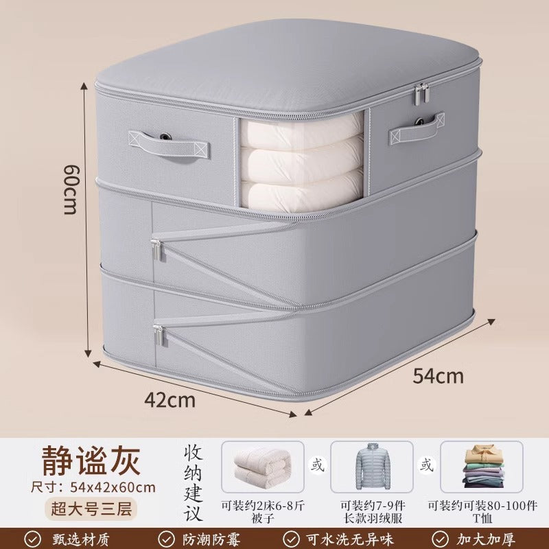 Visual Clothing Storage Bag, down Jacket, Quilt Compression, Large-Capacity Visual Seasonal Clothing Storage Artifact
