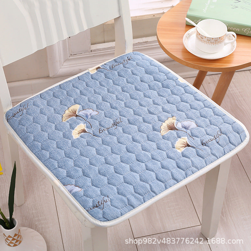 Chair cushion cushion four seasons universal chair cushion office fart cushion restaurant dining chair stool non-slip square seat cushion
