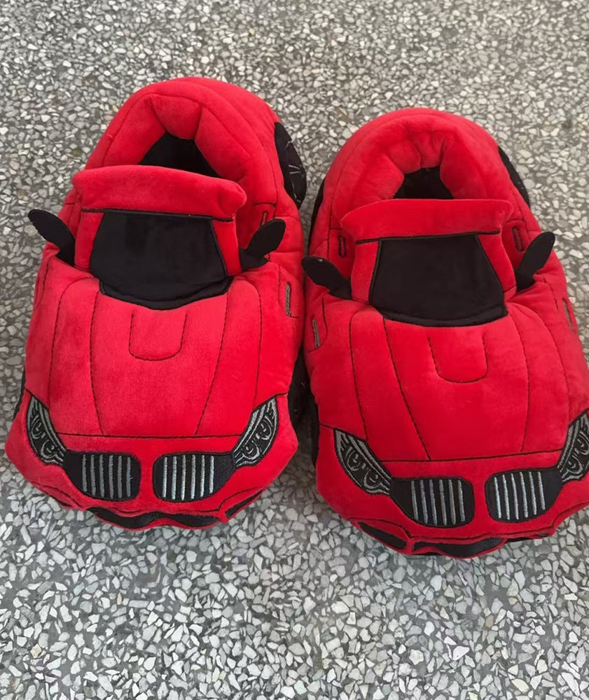 Factory direct cross-border new BMW new non-slip warm home cotton shoes winter cotton shoes