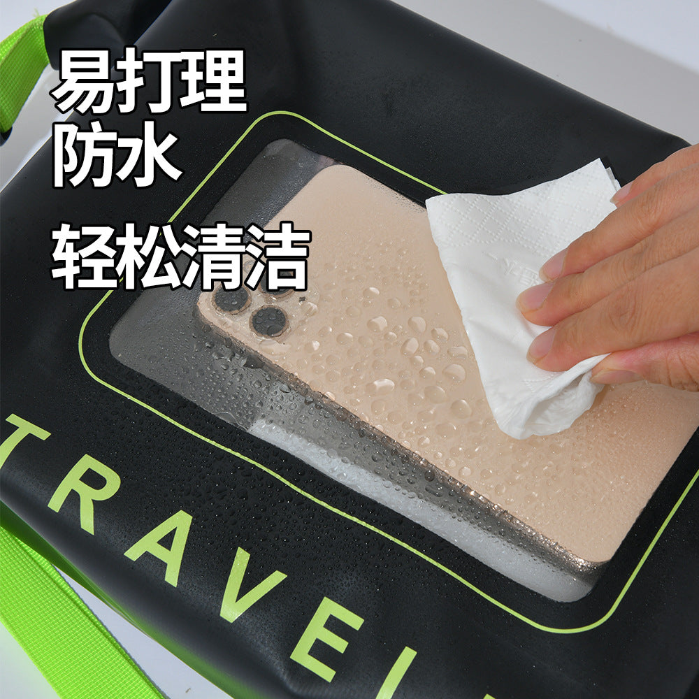 Outdoor Swimming Mobile Phone Rafting Touchable Rainproof Touch Screen Waterproof Sealed Takeaway Equipment Special Rider Crossbody Bag