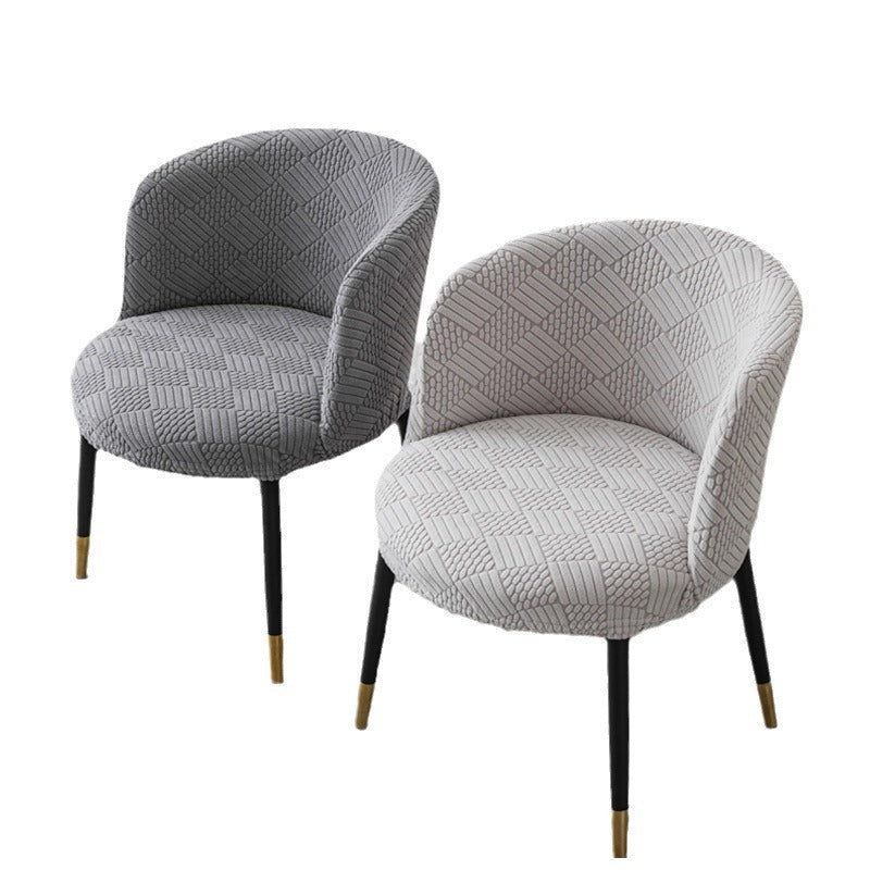 Curved chair cover dressing table dressing table office coffee shop conference semicircle chair cover chopsticks cover cover cloth