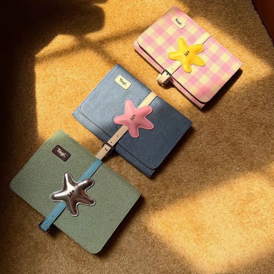 Tagi. "Tapi Star" Portable Large-Capacity Travel Storage Multi-Functional Leather Jewelry Bag