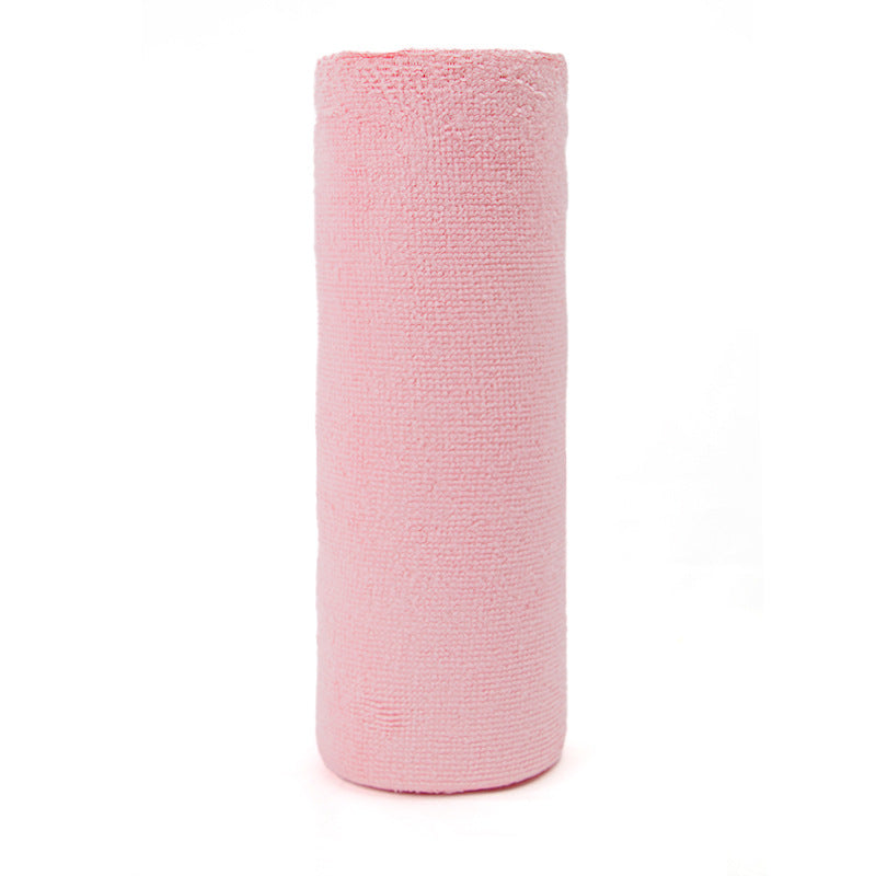 Cross-Border Ultra-Fine Fiber Polyester Towel Roll, Multi-Functional Thickened Kitchen Dishwashing Cloth, Lint-Free Hand-Tearable Cleaning Cloth
