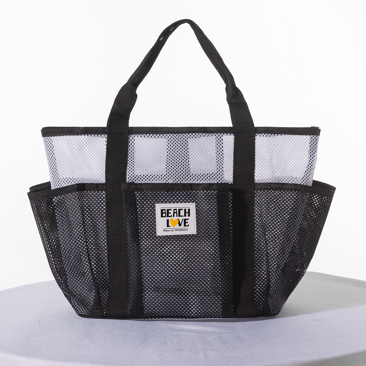 Mesh Portable Swimming Bag, Dry and Wet Separation Fitness Bag, Travel Storage Bag, Partitioned Beach Bag, Large Capacity Toiletry Bag