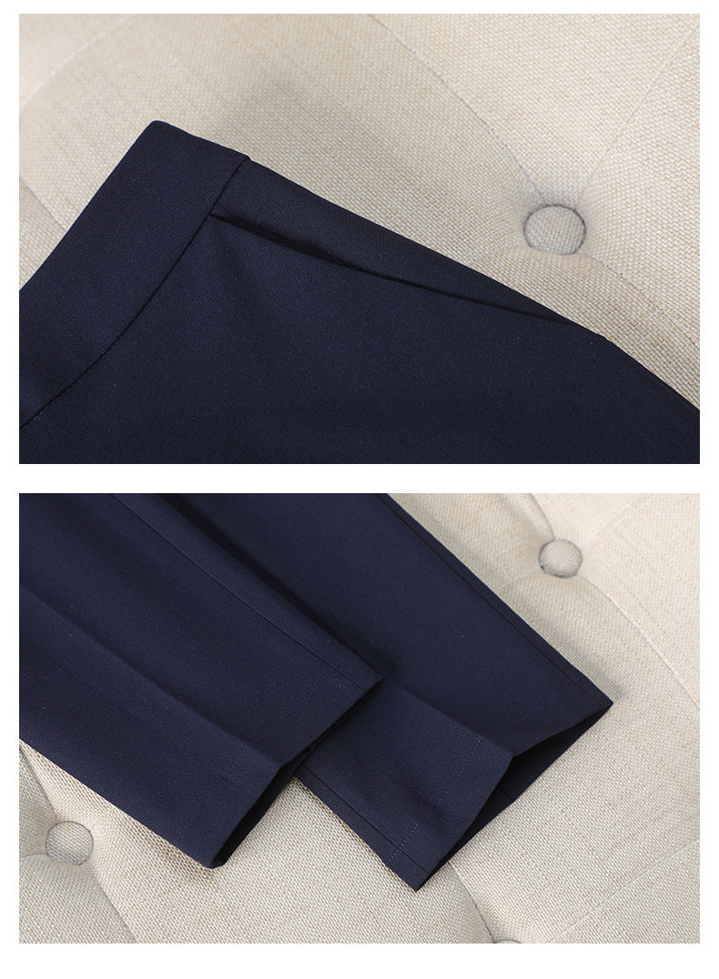Cross-Border Suit Set for Female College Students, Interview Attire, Formal Fitted Jacket, New High-End Professional Workwear