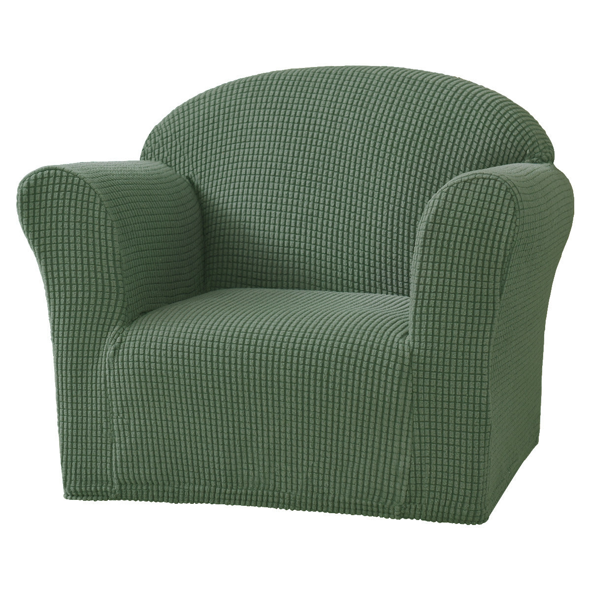 Cross-border Exclusive Elastic Fleece Children's Sofa Cover Solid Color Simple Small Sofa Cover Baby Sofa Cover