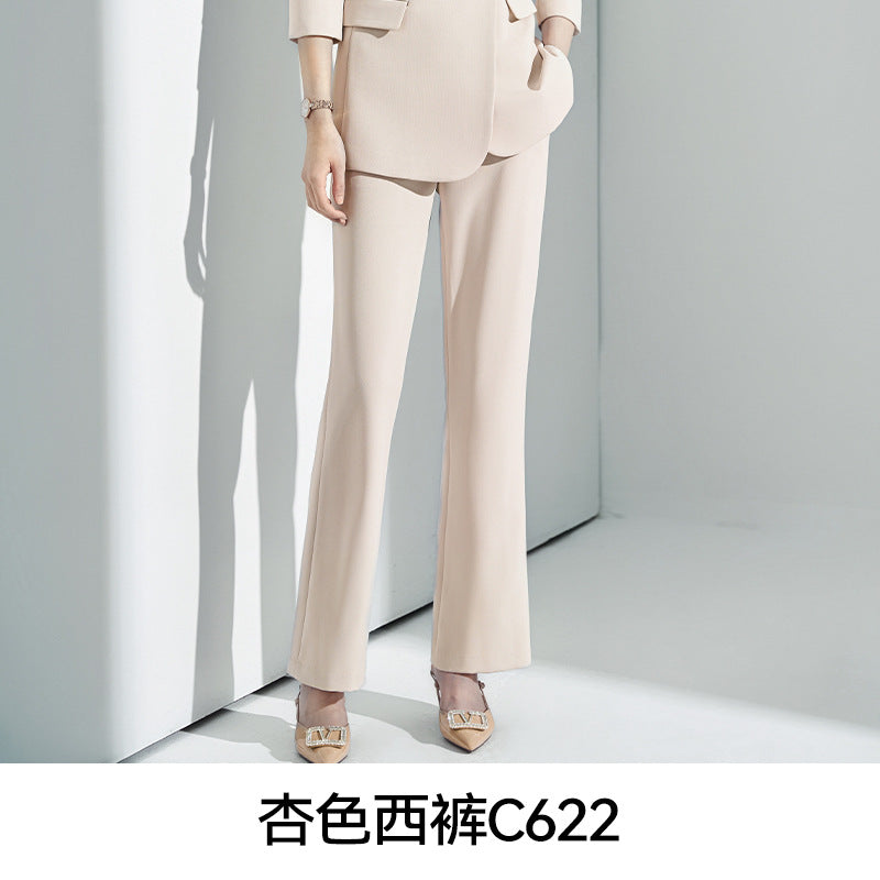 Gray Suit Women's Formal Wear 2025 New Spring & Fall Small High-End Elegant Professional Suit Work Clothes
