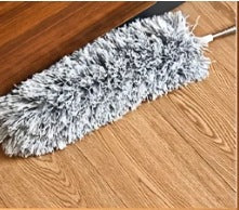 Retractable Electrostatic Feather Duster, Telescopic Dust Brush, Household Electrostatic Dust Duster