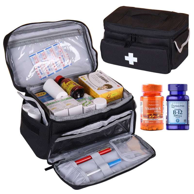 Amazon's New Small Medicine Storage Bag Family First Aid Storage Box Medical Tool Kit Medical Kit