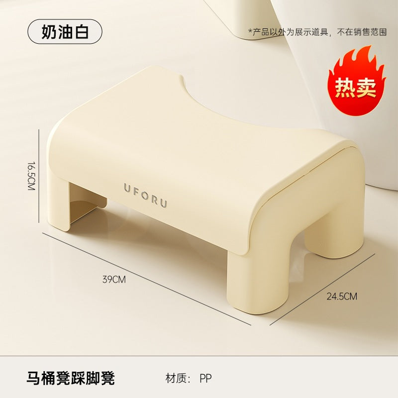 Children's Toilet Auxiliary Stool Toilet Toilet Squatting Pit Helping Artifact Household Thickened Non-slip High-value Foot Stool