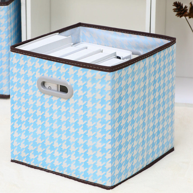 Amazon Lidless Storage Box Fabric Storage Box Foldable Large Drawer Storage Box Toy Storage Box
