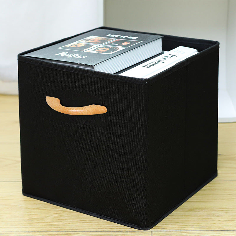 Amazon Lidless Storage Box Fabric Storage Box Foldable Large Drawer Storage Box Toy Storage Box