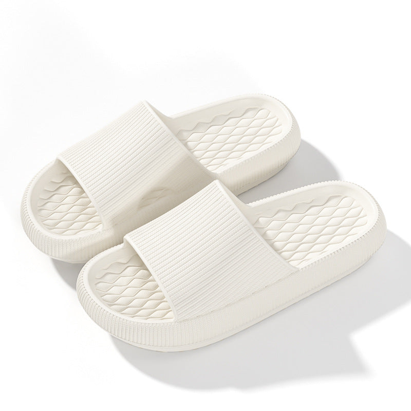 Women's summer ins indoor home EVA bathroom dormitory thick bottom non-slip couple summer slippers men can wear outside