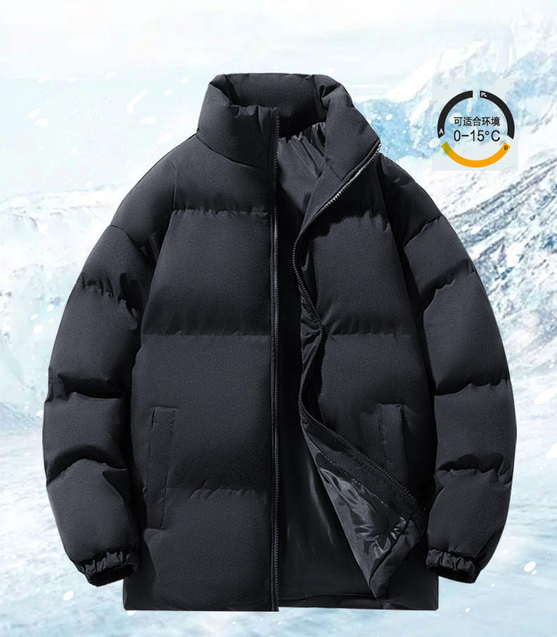 Cross-border foreign trade wholesale winter cotton-padded jacket male teenagers students thickened bread clothing trend warm cotton-padded jacket jacket male