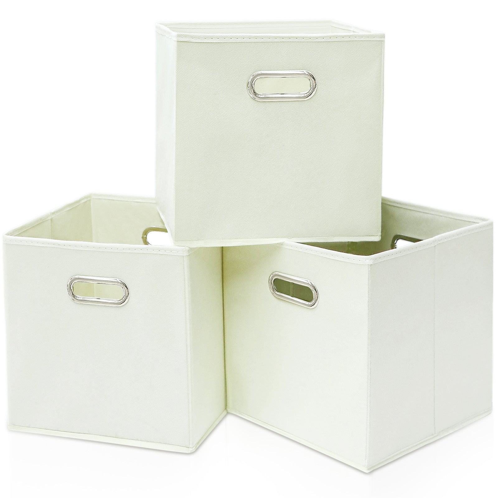 Amazon Lidless Storage Box Fabric Storage Box Foldable Large Drawer Storage Box Toy Storage Box