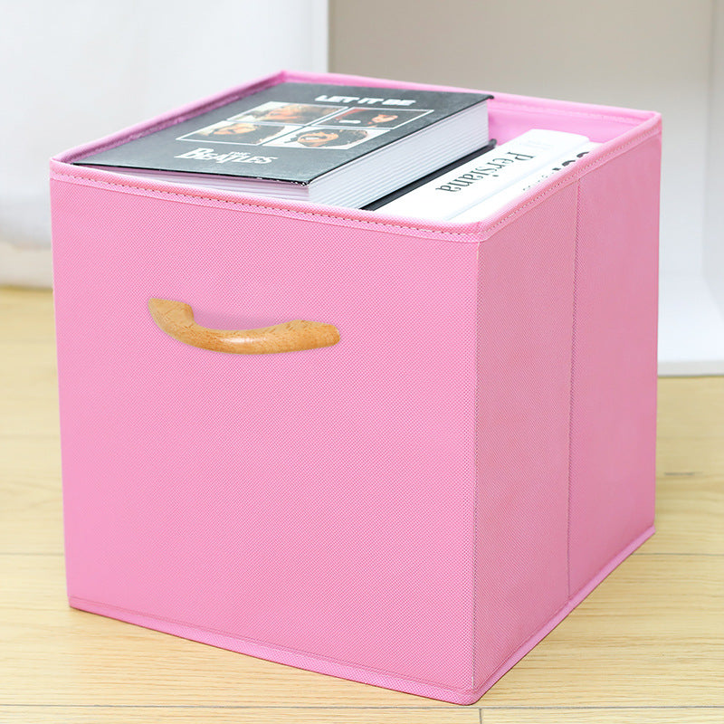Amazon Lidless Storage Box Fabric Storage Box Foldable Large Drawer Storage Box Toy Storage Box