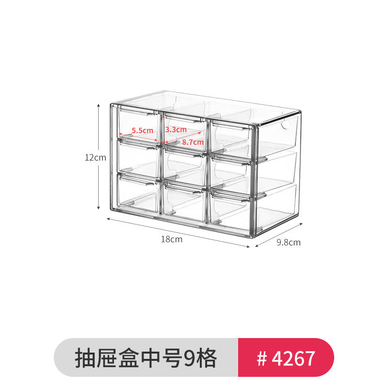 5028. Japan Km.5029. Simple Transparent Shelf, Multiple Hand-Made Display Shelves Can Be Stacked