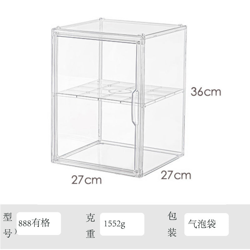 Blind Box Storage Display Stand Desktop Transparent Dustproof Acrylic Lego Bubble Mate Storage Cabinet Hand Display Box