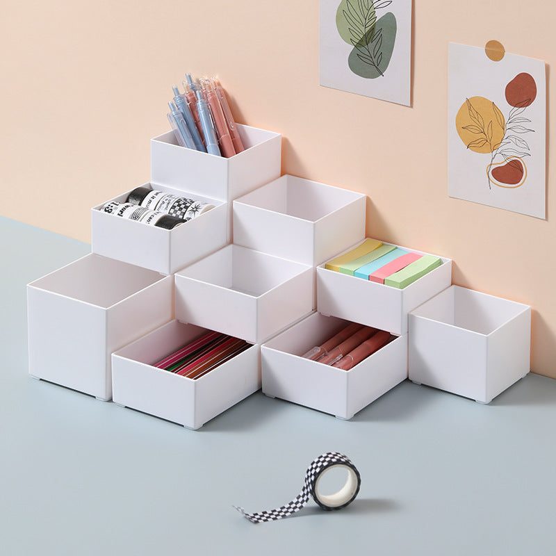 Mirror Cabinet Storage Box Bathroom Cosmetics Storage Rack Dressing Table Skin Care Product Mask Bathroom Desktop Organization Box