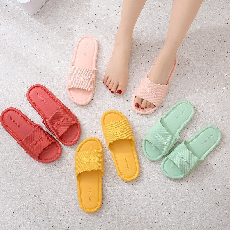 301 Wholesale Men's New Style Outdoor Wear Simple Casual Couple Flip Flops Summer Home One-Piece Drop Shipping Women's Poop Feeling