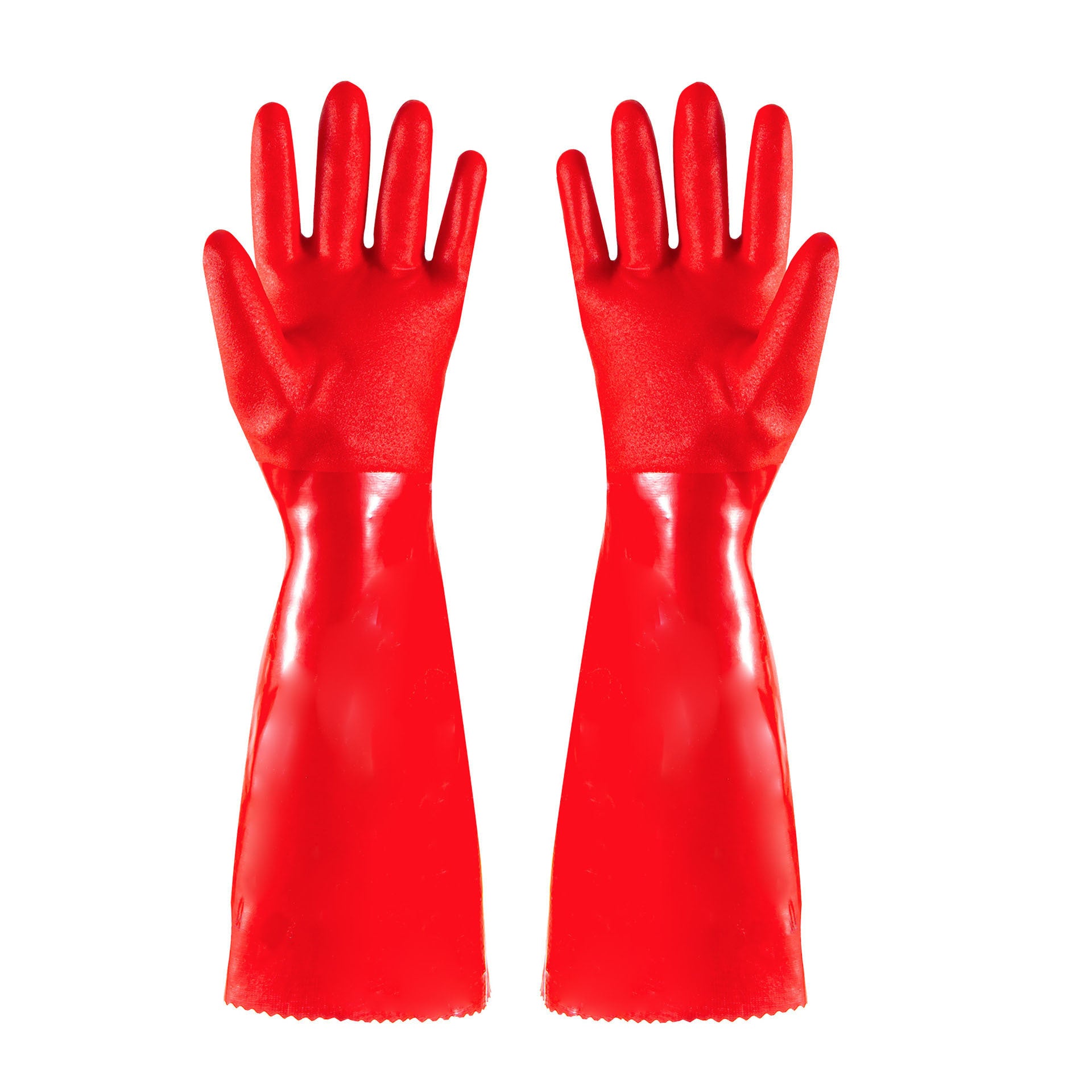 Extra Long, Fleece-Lined, Warm Winter Household Gloves for Kitchen, Dishwashing, Laundry, Cleaning, Puncture-Resistant, All-In-One Fleece Household Gloves