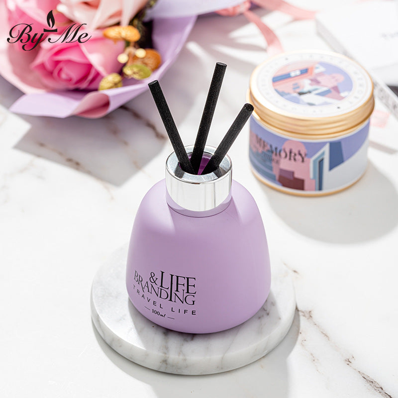 Byme Flameless Aromatherapy Essential Oil Birthday Gift Set for Home Bedroom, High-End Simple Fragrance Ornament, Souvenir Gift
