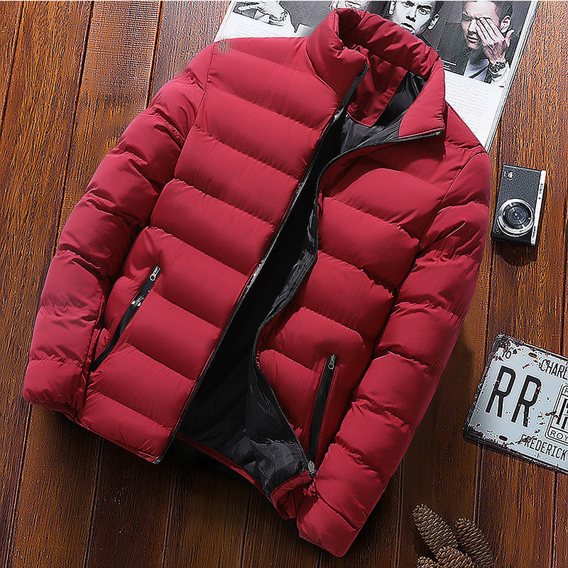 Men's Thick Loose Casual Cotton Jacket Trendy Winter Versatile Stylish Warm Cotton Fashion Casual