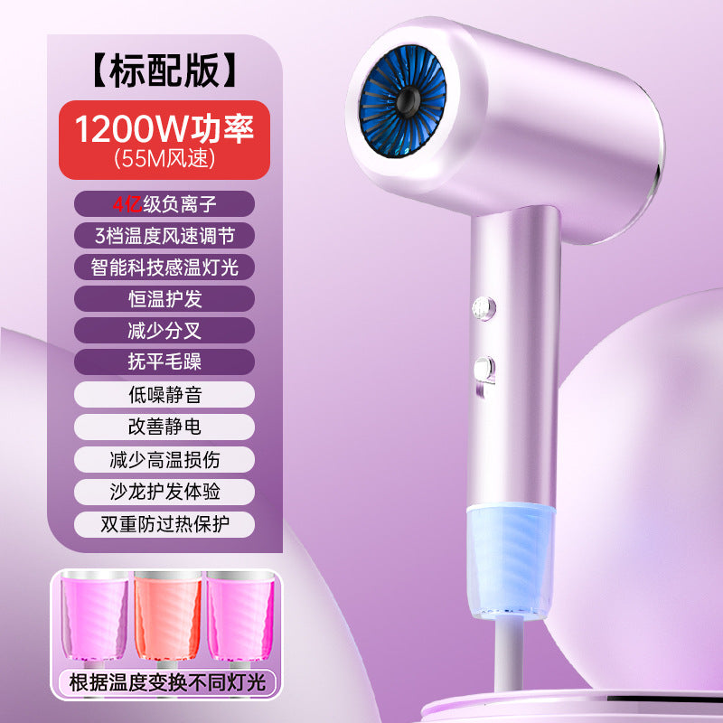 Household Negative Ion Hair Care Hair Dryer, High-Power Quick-Dry Constant Temperature, Factory Wholesale, Dropshipping, Supports Oem
