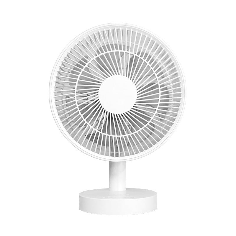 Cassidorf USB small electric fan 6 inch shaking head rechargeable 8 inch dormitory office desktop fan